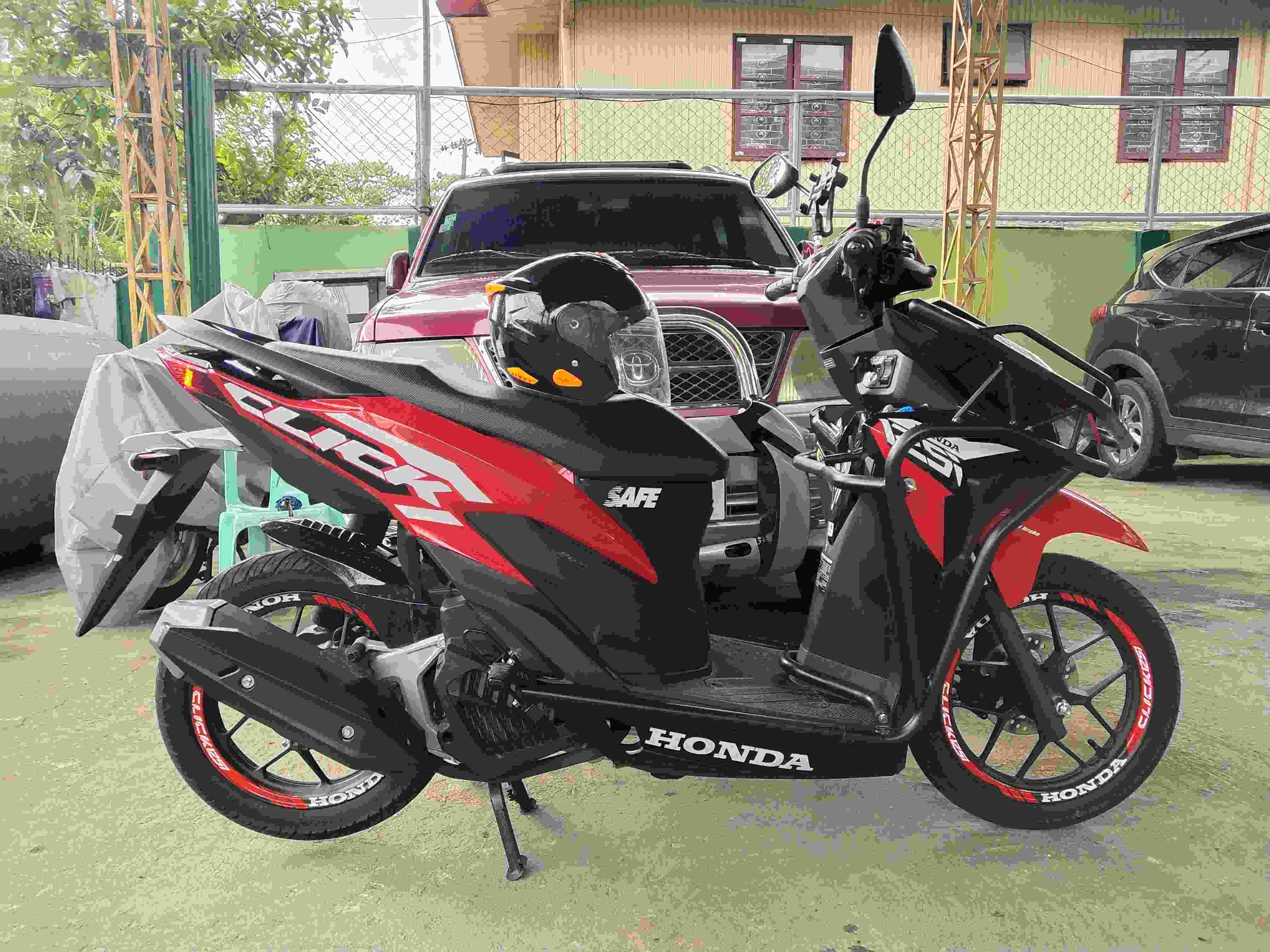 honda click 125i blue 2020