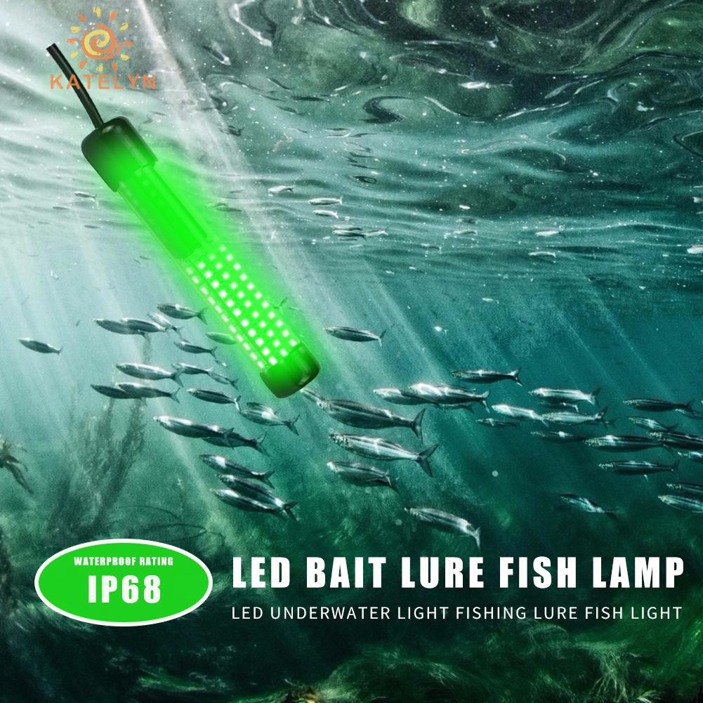 【Kate】Waterproof 15W 108 LED Trap Lamp Underwater Fishing Attracts Bait