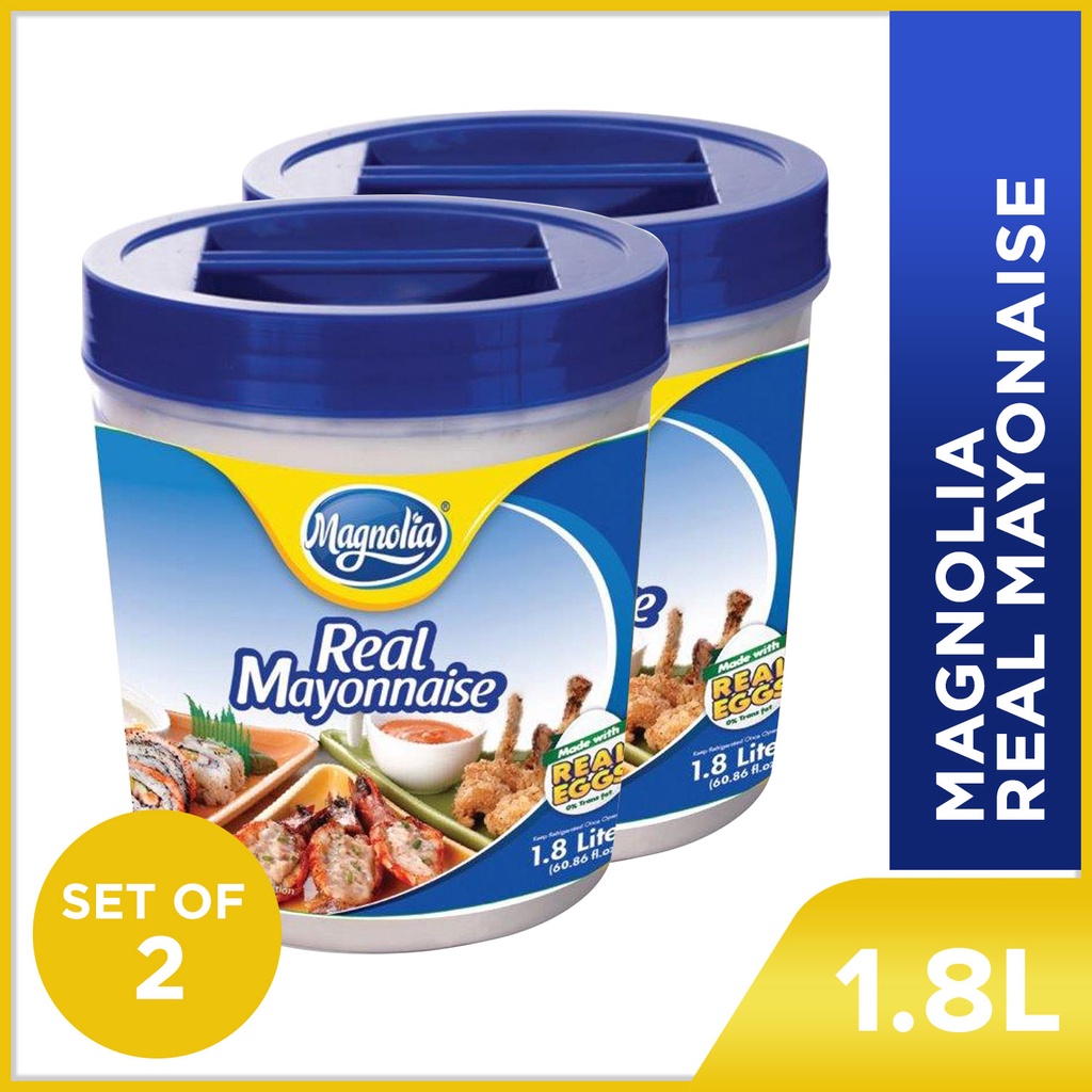 Magnolia Real Mayonnaise (1.8L) Set of 2 Shopee Philippines