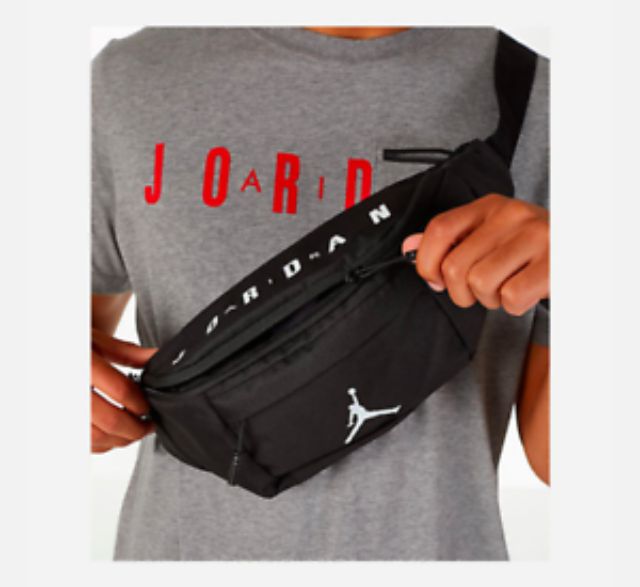 jordan oversized jumpman crossbody bag