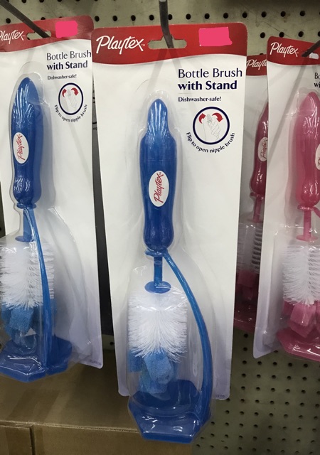 bottle brush with stand