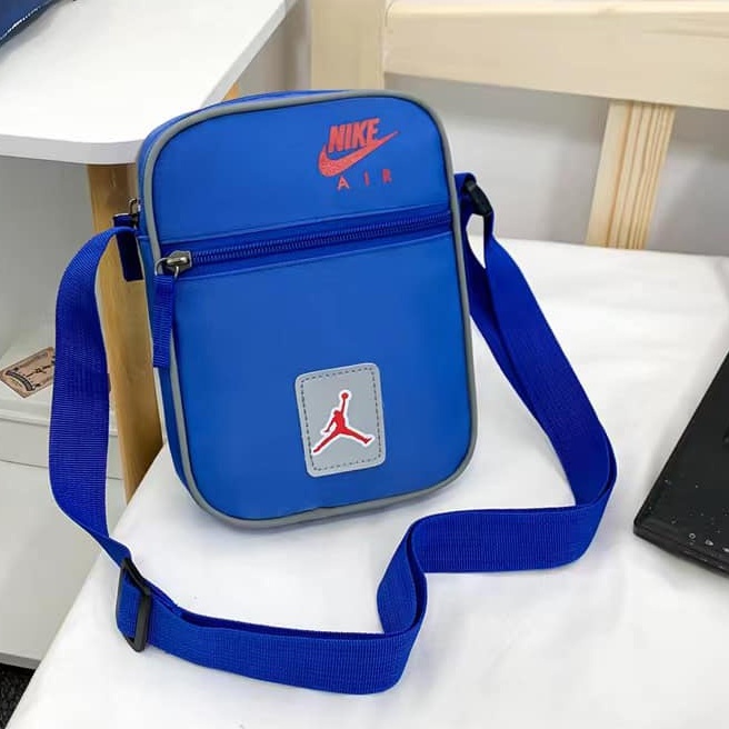 Jordan Sling Bag "Blue" (OEM PREMIUM Quality) Shopee Philippines