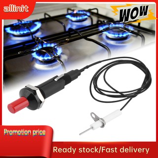 &@  [Ready stock]ALLINIT 1 Out 2 Piezo Spark Ignition Kit BBQ Grill Push Button Igniter for Stove Ga #1