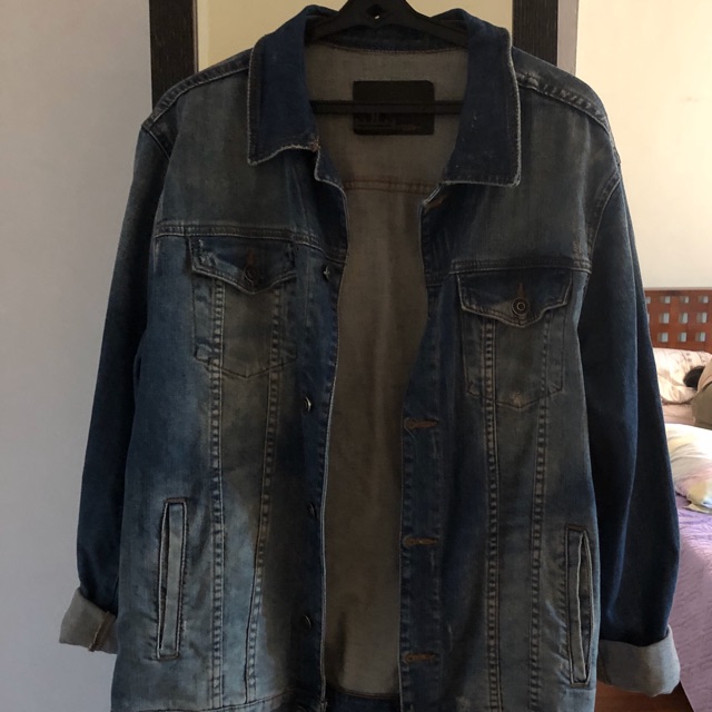 zara man jeans jacket