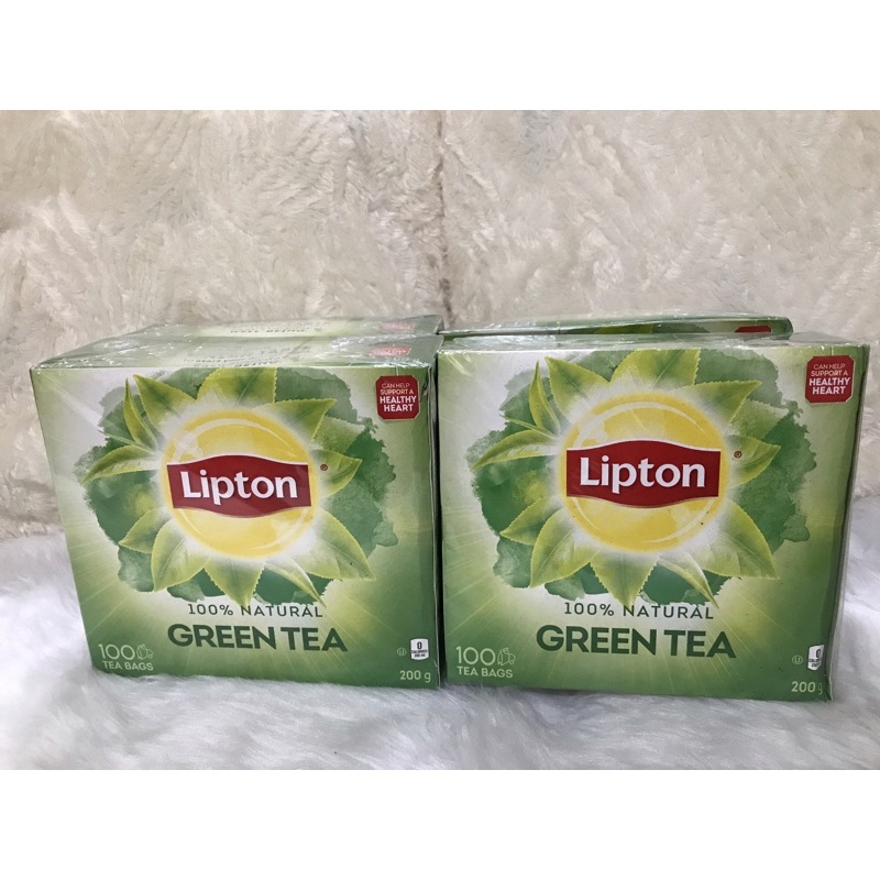 Lipton Green Tea 100 tea bags Shopee Philippines