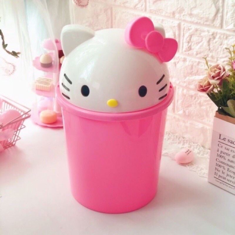 Hello kitty trash can | Shopee Philippines