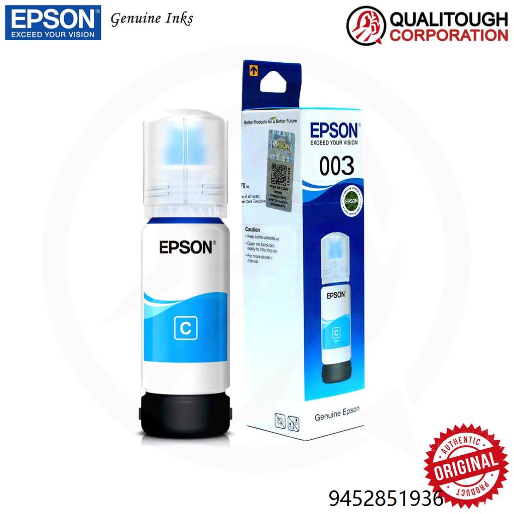 Epson Genuine Refill Ink 003 65ml Shopee Philippines 5590