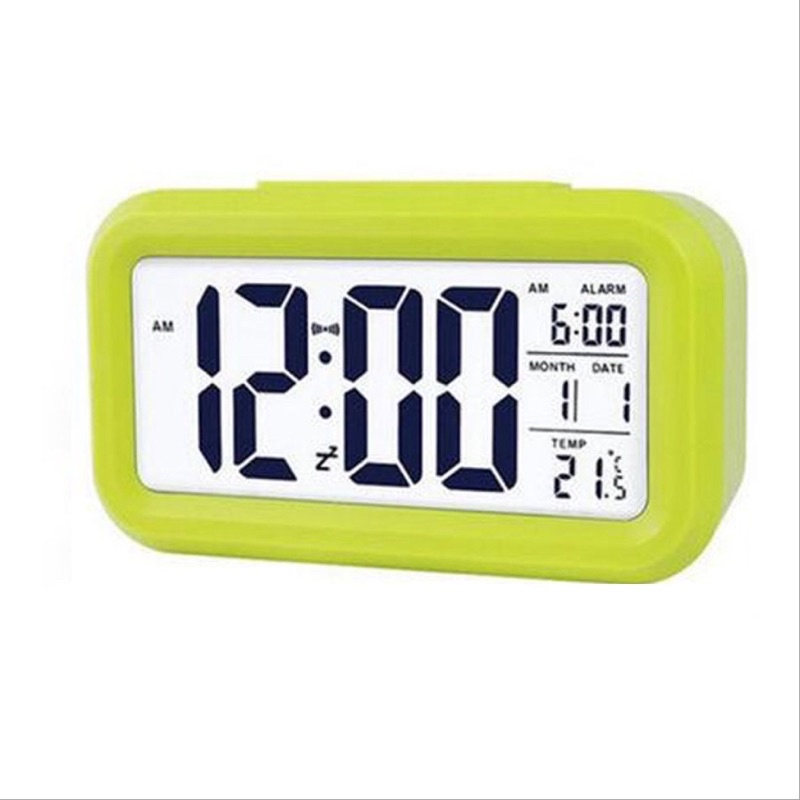 Mini Digital Backlight LED Display Table Alarm Clock Snooze Calendar ZJXJ