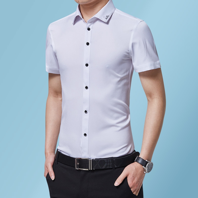 thin dress shirt