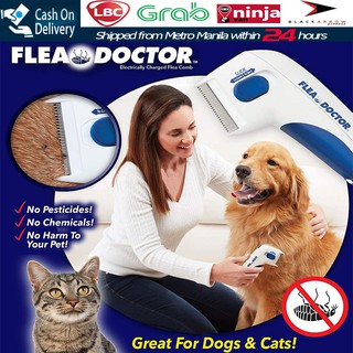 Flea Doctor Electric Flea Comb Head Lice Removal Flea Controller Killer For Pet Dogs Cats Cleaning