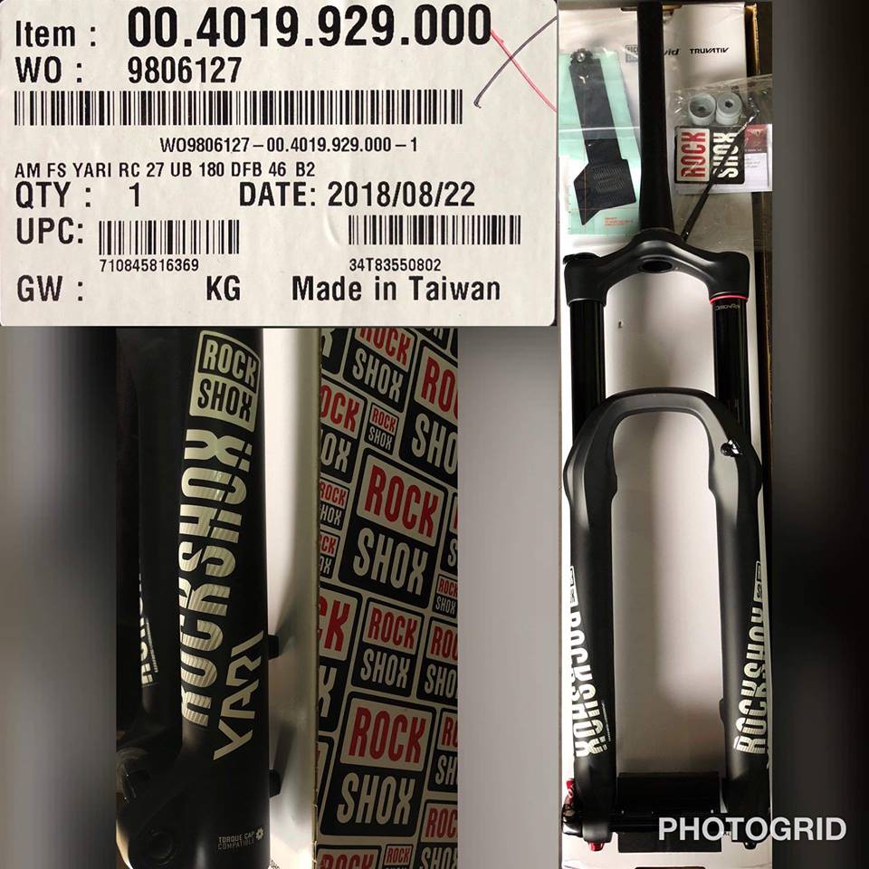 rockshox yari forks
