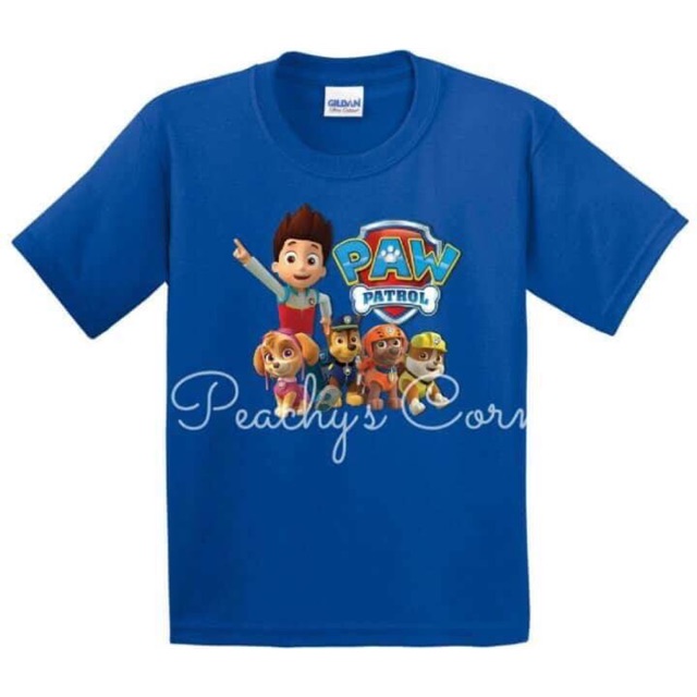 paw patrol t shirt design