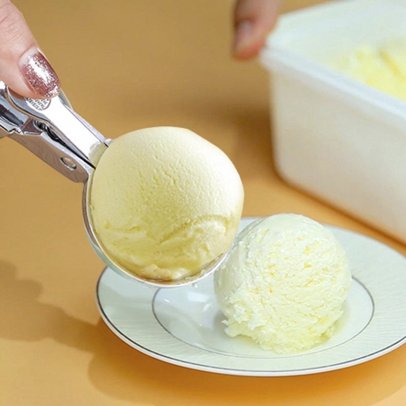  Diameter 5CM Stainless Steel Kitchen Ice Cream Scoop Cookie Dough