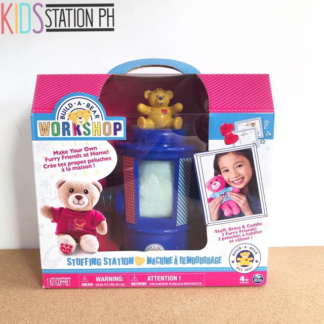 build a bear stuffing station