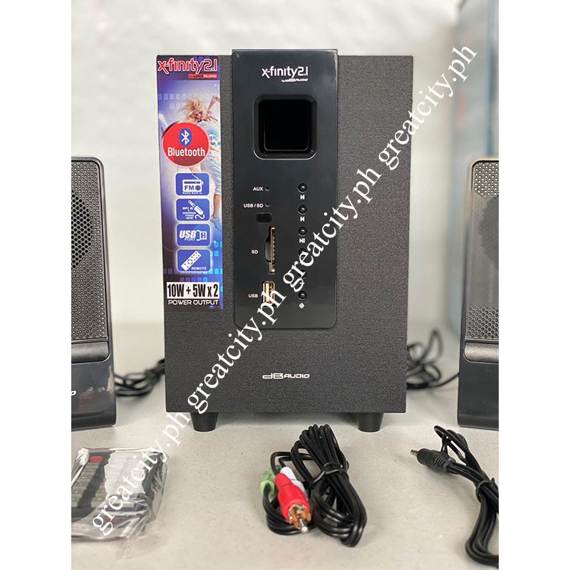 Db Audio Xfinity 2.1 Sub woofer Shopee Philippines