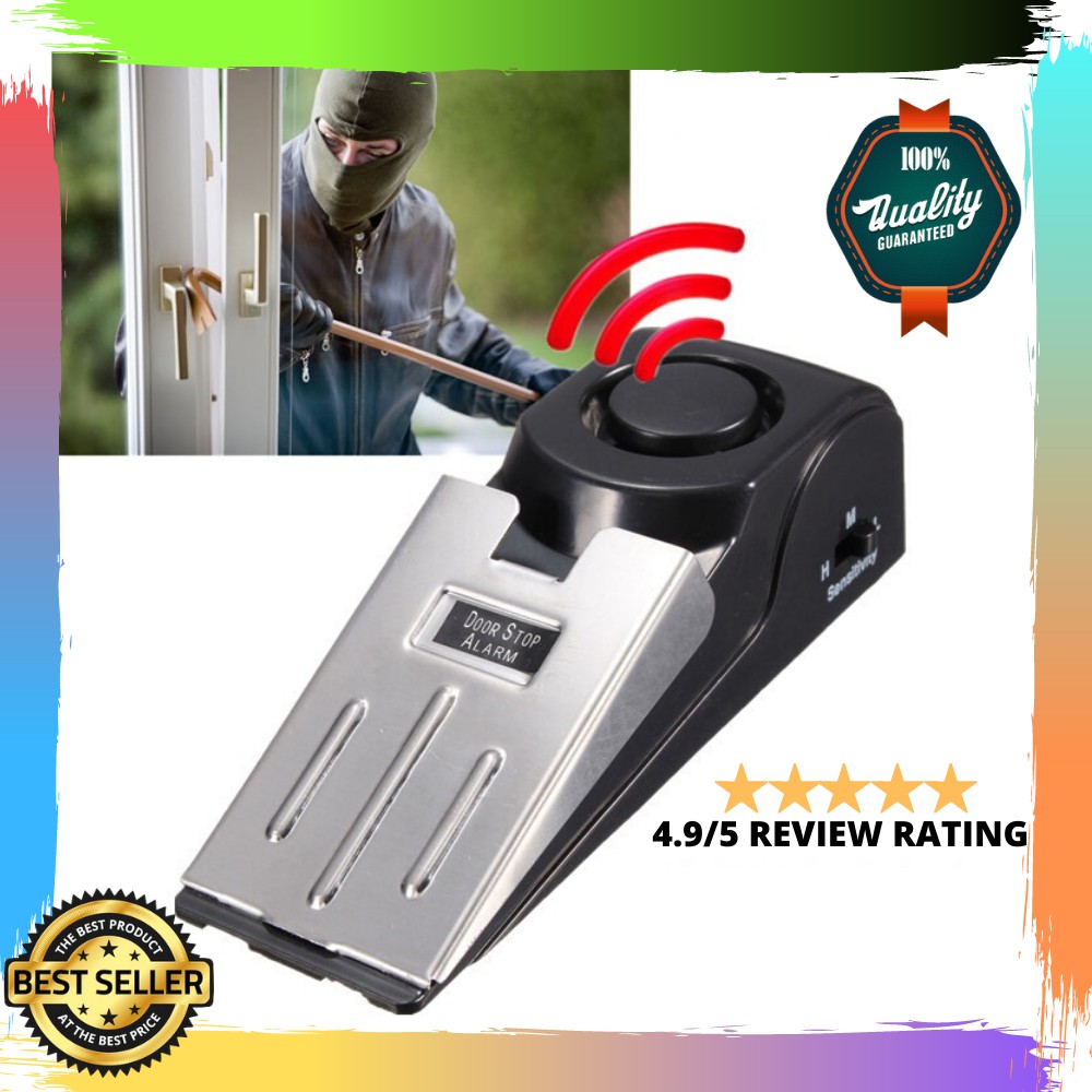 BEST SELLER Home Door Stop Alarm Portable Wireless Alert Security