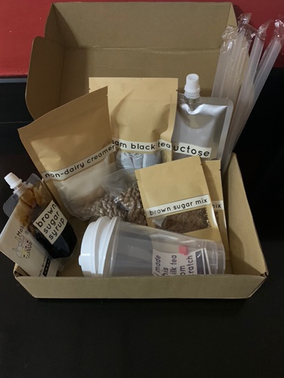 Diy Milk Tea Kit Set By Communi T Shopee Philippines