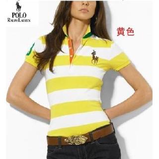 womens yellow ralph lauren polo shirt