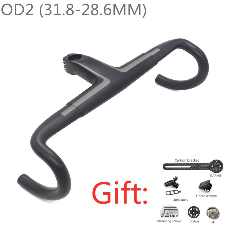 carbon integrated bar and stem