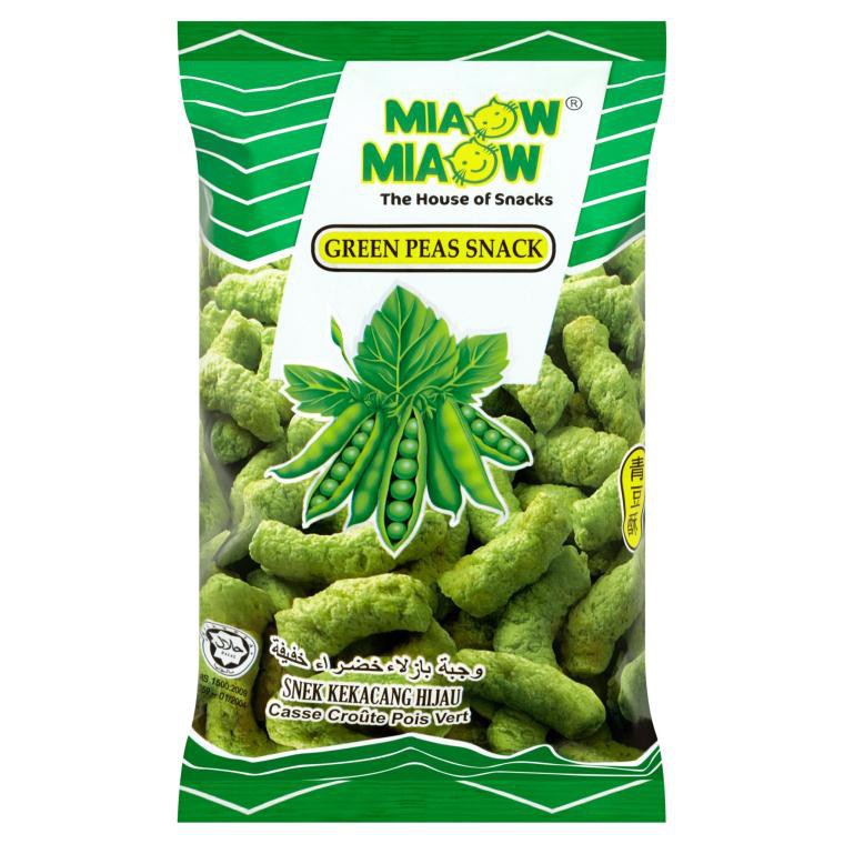 MIAOW Green Peas Snack 60 gram | Shopee Philippines