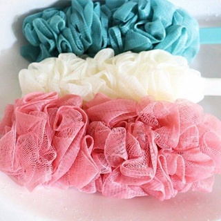New Shower Scrubber Loofah Sponge Bath Body Back Brush with Long Handle #6