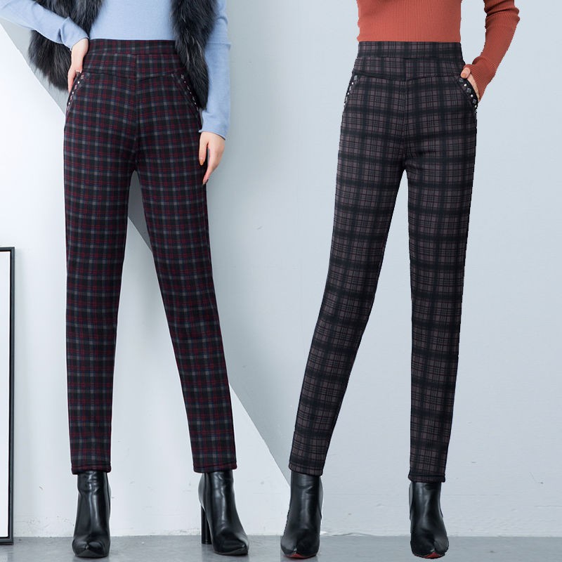 tall plaid pants