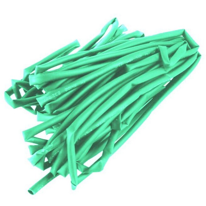 ⚡5 Meter Diameter 2mm Heat Shrink Tubing Green Shrinkable⚡ | Shopee ...