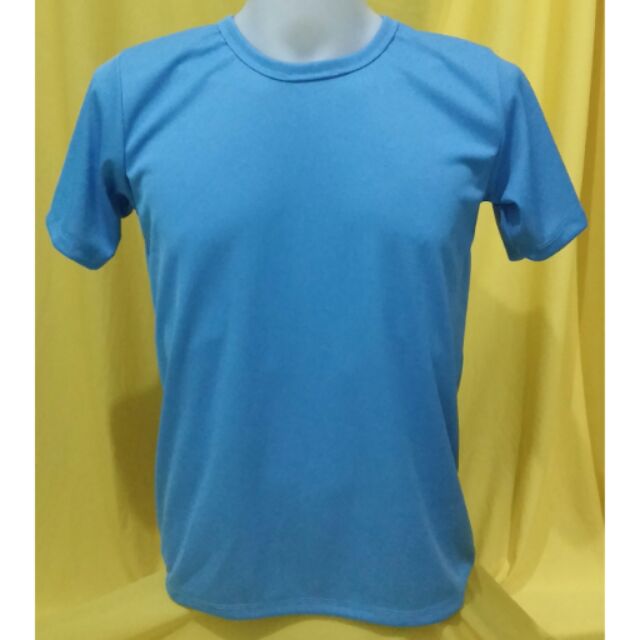 baby blue dri fit shirt