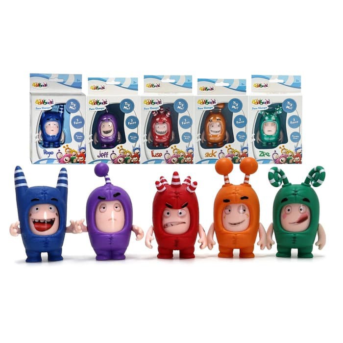 pizza African Premier 10cm Multicolor Oddbods Face Changer Figure Toys for Kids | Shopee  Philippines