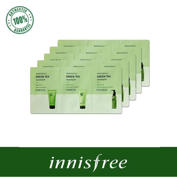 innisfree green tea cleansing kit