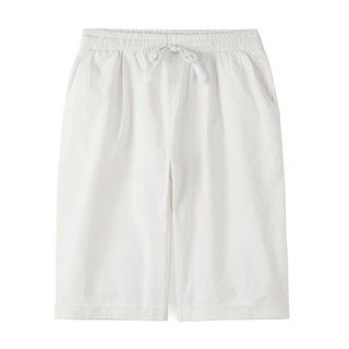 elastic bermuda shorts