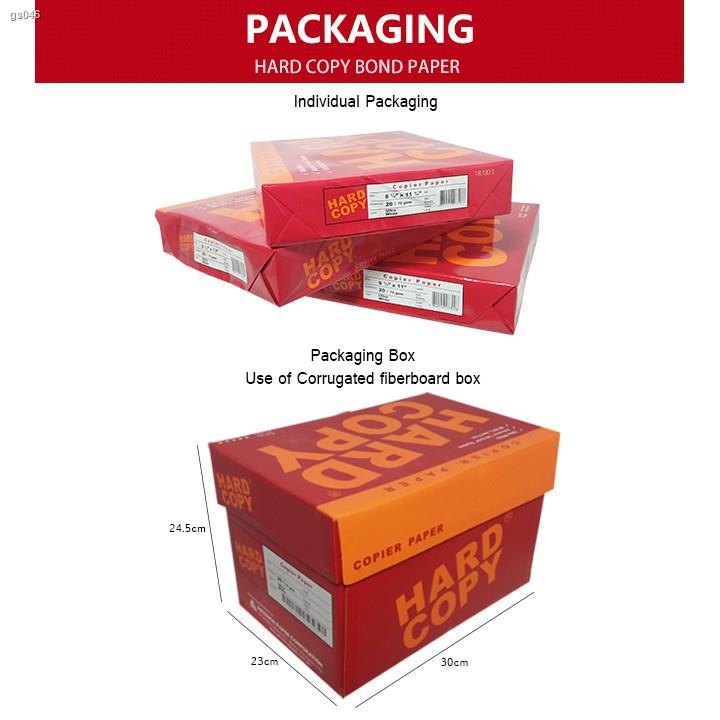 affordable(1 ream) Hard Copy Bond Paper Short / A4 / Long Size 70gsm / 80gsm (500Sheets/ream)