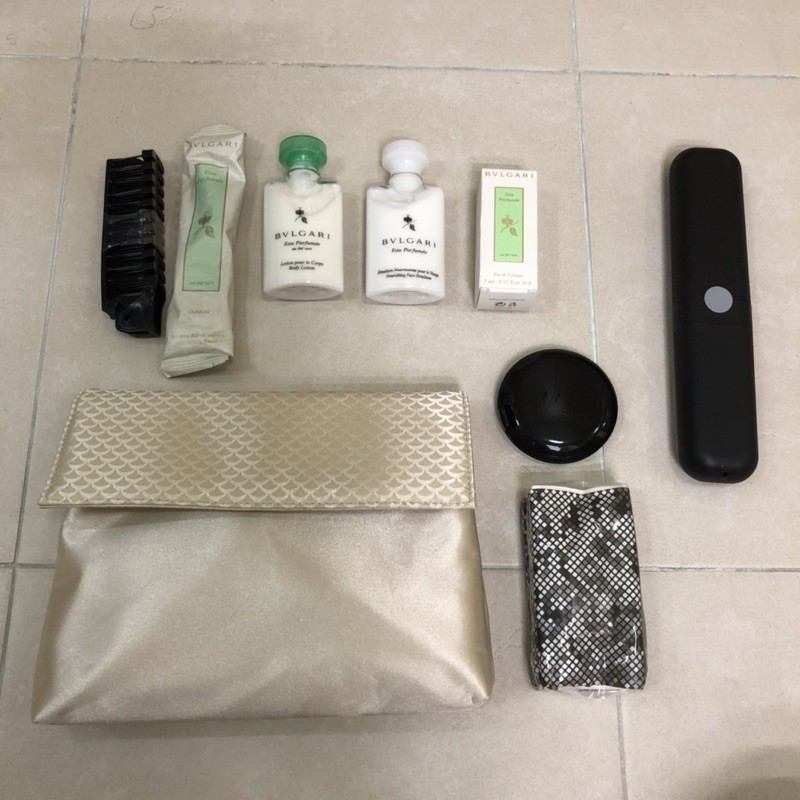 Bvlgari x Emirates Business Class Amenity Kit | Shopee Philippines