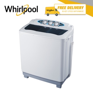 Whirlpool 8 kg Twin Tub Washing Machine LWT800 (White)