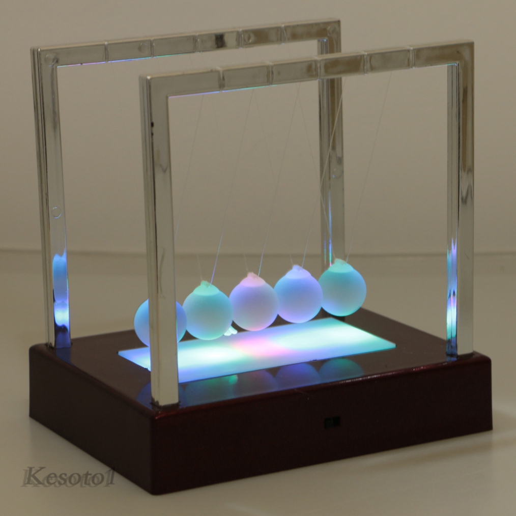 led newton's cradle