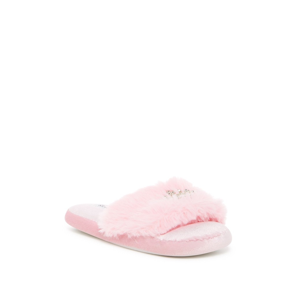 steve madden fur slippers