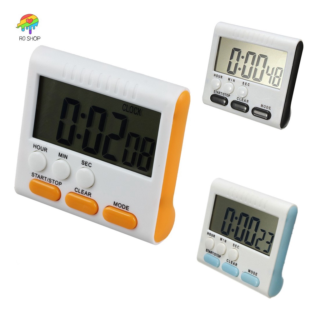 Digital egg timer / kitchen timer with loud alarm, up and down function