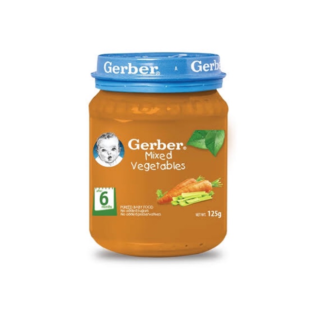 gerber mixed vegetables