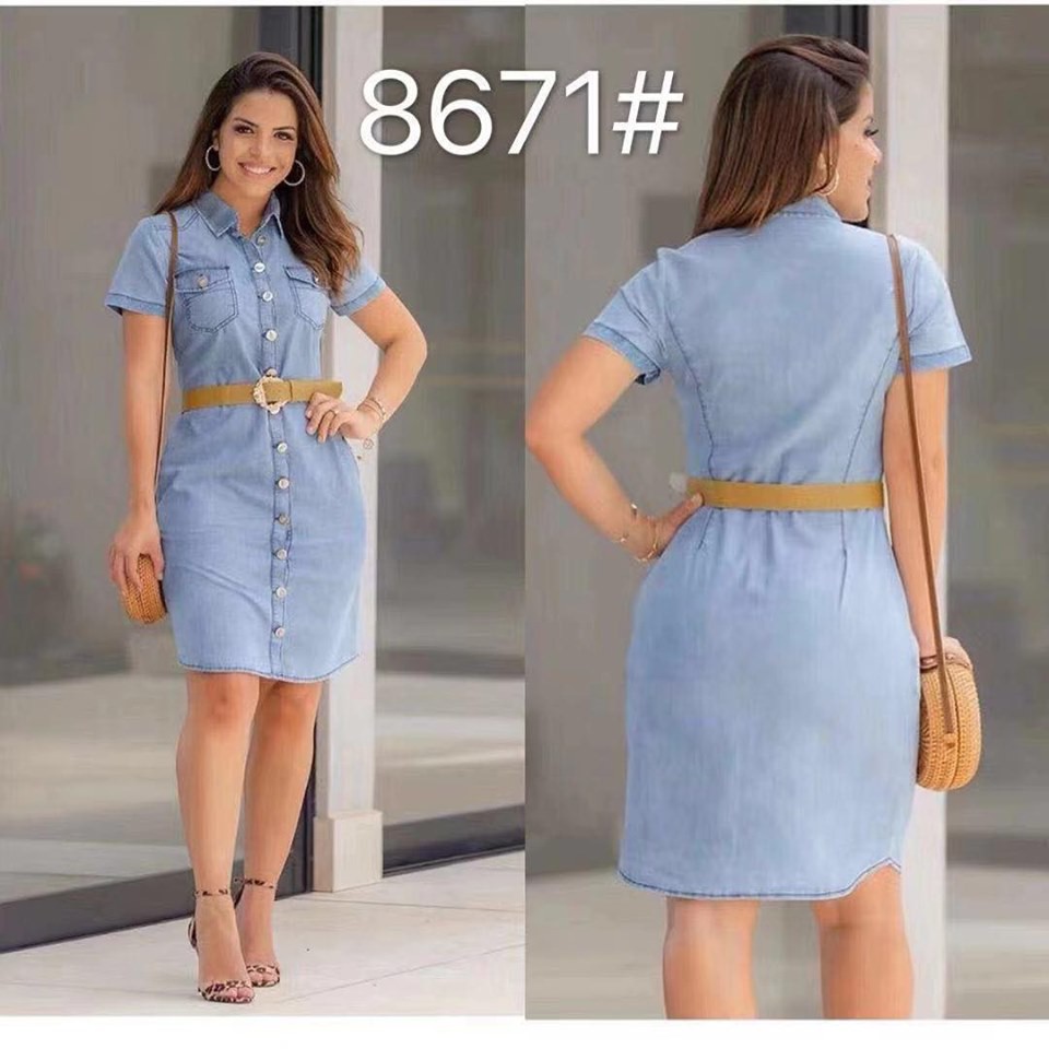 soft denim dress uk