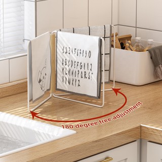 LS 【Ready Stock + COD】 Bel Homme Ph Foldable Dishcloth Kitchen Towel Holder #5