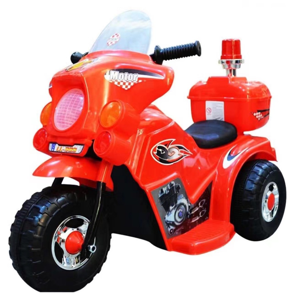 red toy motorcycle