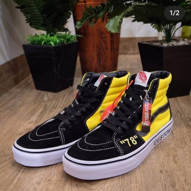 vans sk8 hi custom