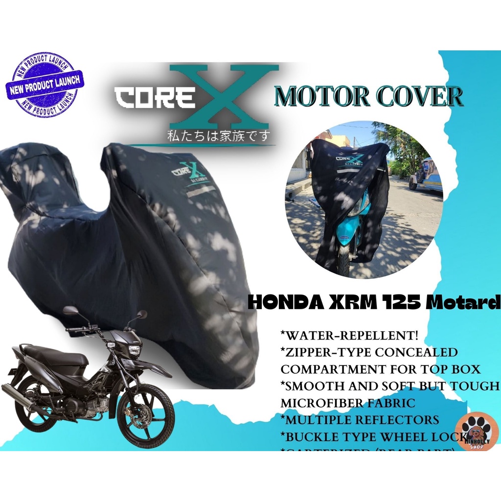 MH MOTOR COVER IMMORTAL MOTOBAG CORE-X : XRM 125 Motard CONVERTIBLE ...