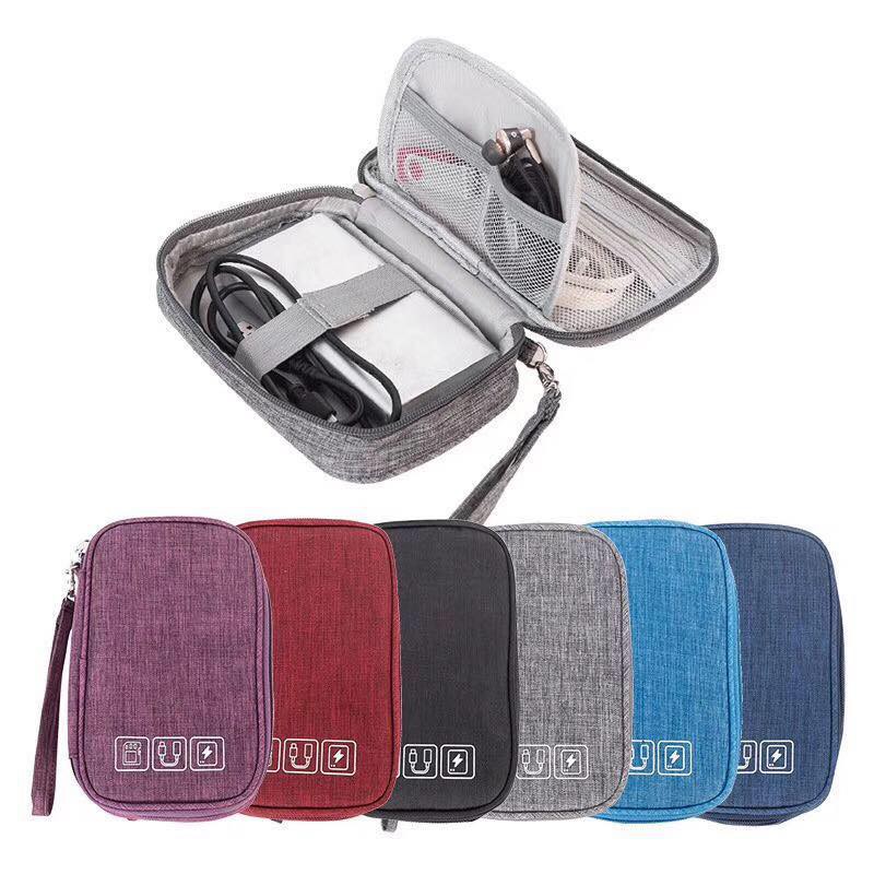 Digital Cable Bag Portable Travel Cord Organizer Gadget Pouch Bag