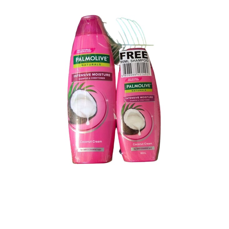 PALMOLIVE SHAMPOO INTENSIVE MOISTURE PINK 180ML WITH FREE SHAMPOO 90ML ...