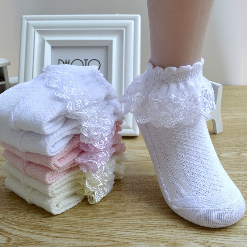 girls ruffle socks