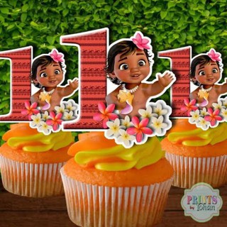 Baby Moana Cake Topper Personalized Shopee Philippines