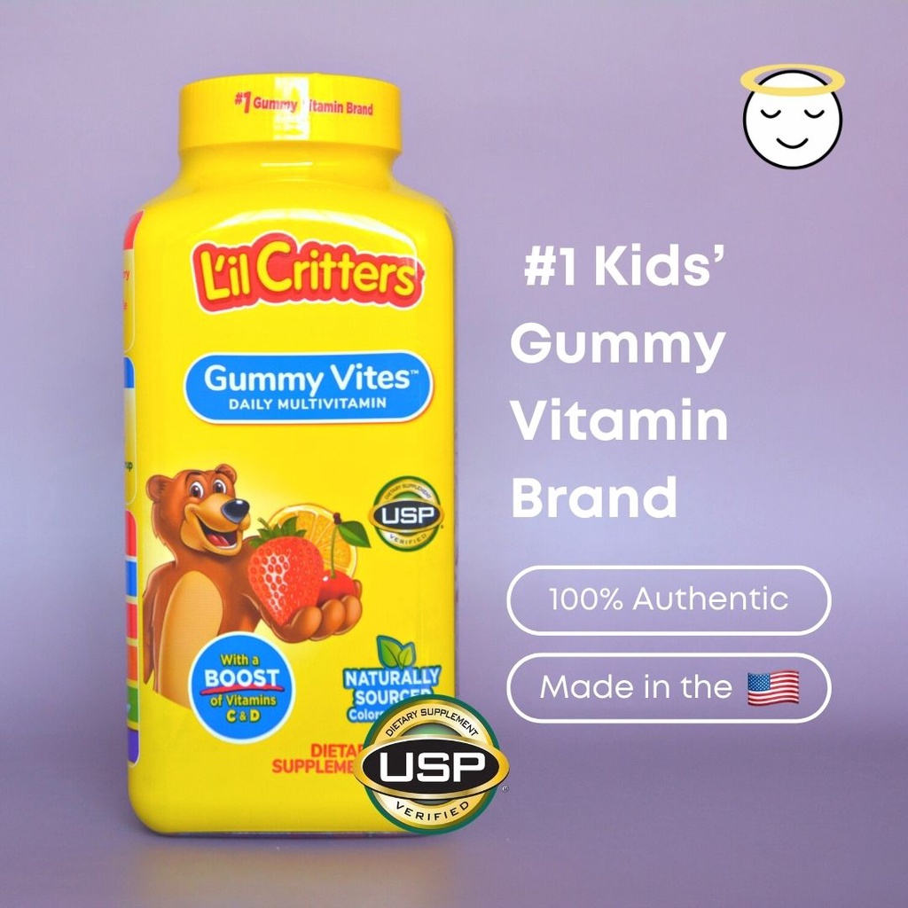 Lil Critters Gummy Vites Complete Multivitamins (300 gummies) [EXP 08/2023]  | Shopee Philippines