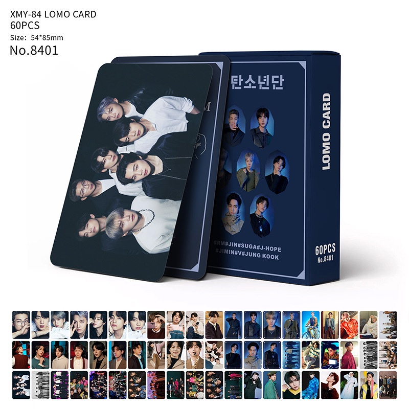 LINXX 60 Pcs KPOP Album Lomo Card Kpop Photocards Postcards Series ...