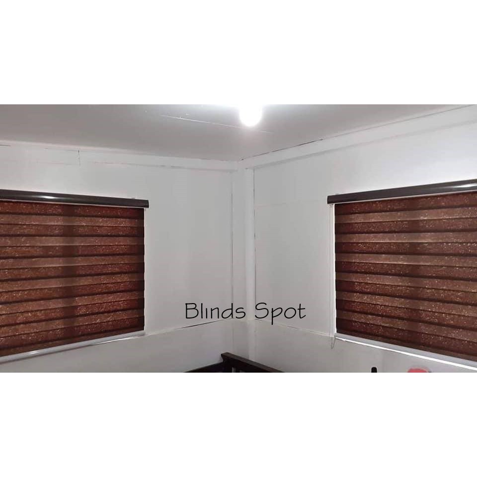 Basic CHOCO - LOSA Korean Window Blinds Customized | Shopee Philippines